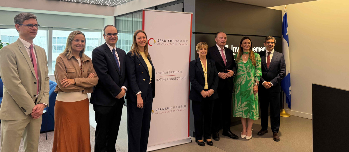 Imagen del encuentro empresarial en Montreal