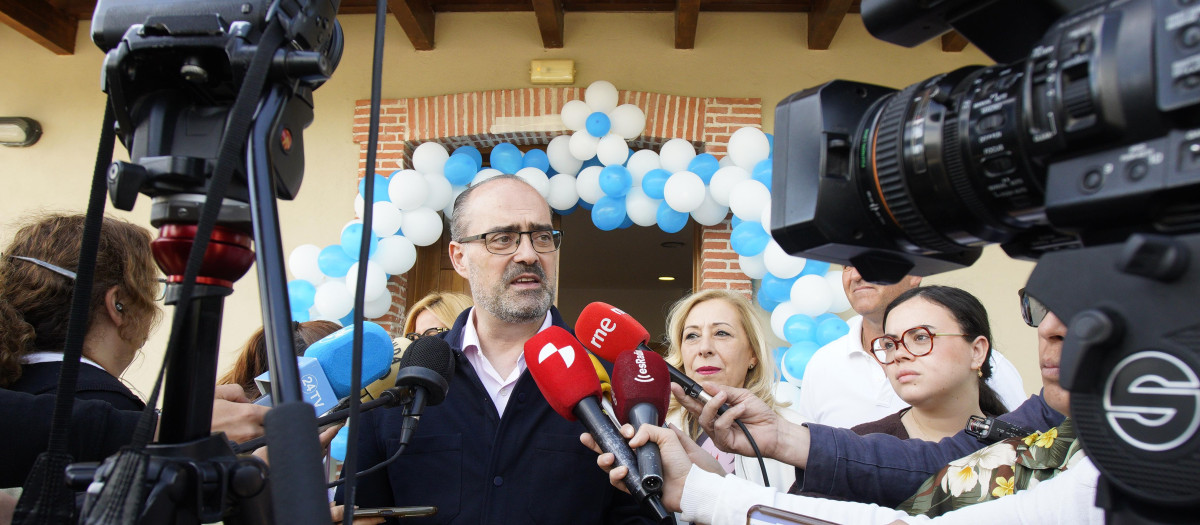 El alcalde de Ponferrada, Marco Morala, este viernes