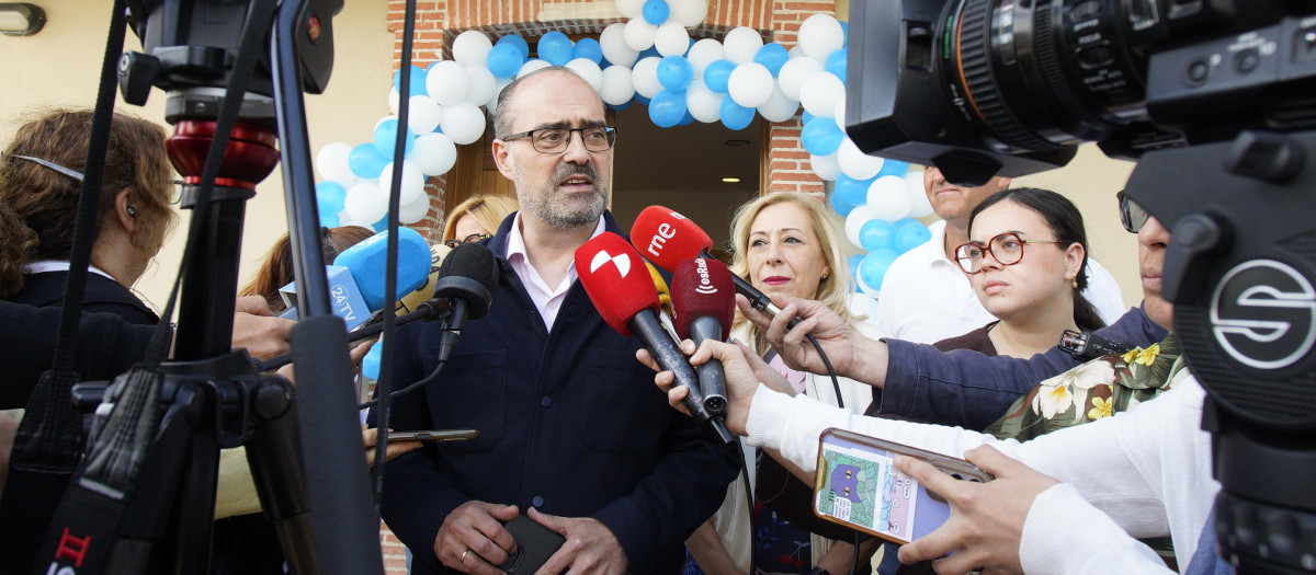 El alcalde de Ponferrada, Marco Morala, este viernes