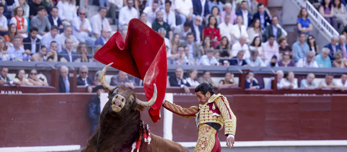 Uceda Leal, este viernes en Las Ventas, en un nuevo día de lleno
