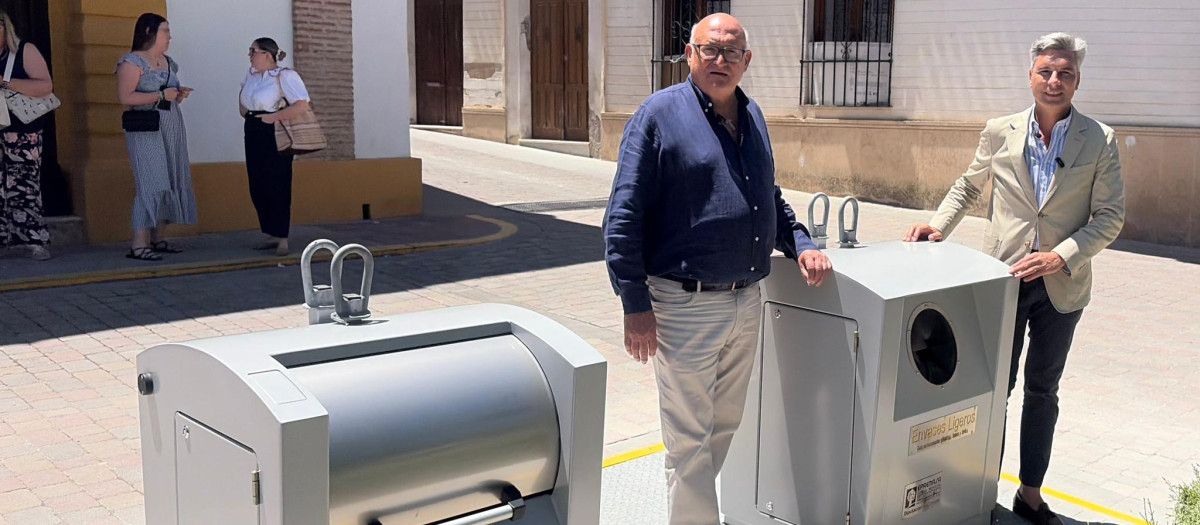 Contenedores soterrados en La Rambla