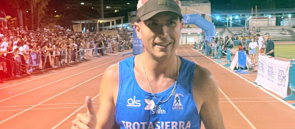 Jesús Alguacil, vencedor de la edición 2026 de la Nocturna Trotacalles