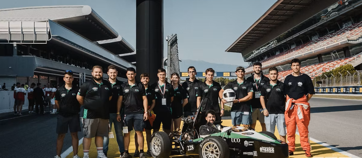 Equipo cordobés CRT en Montmeló