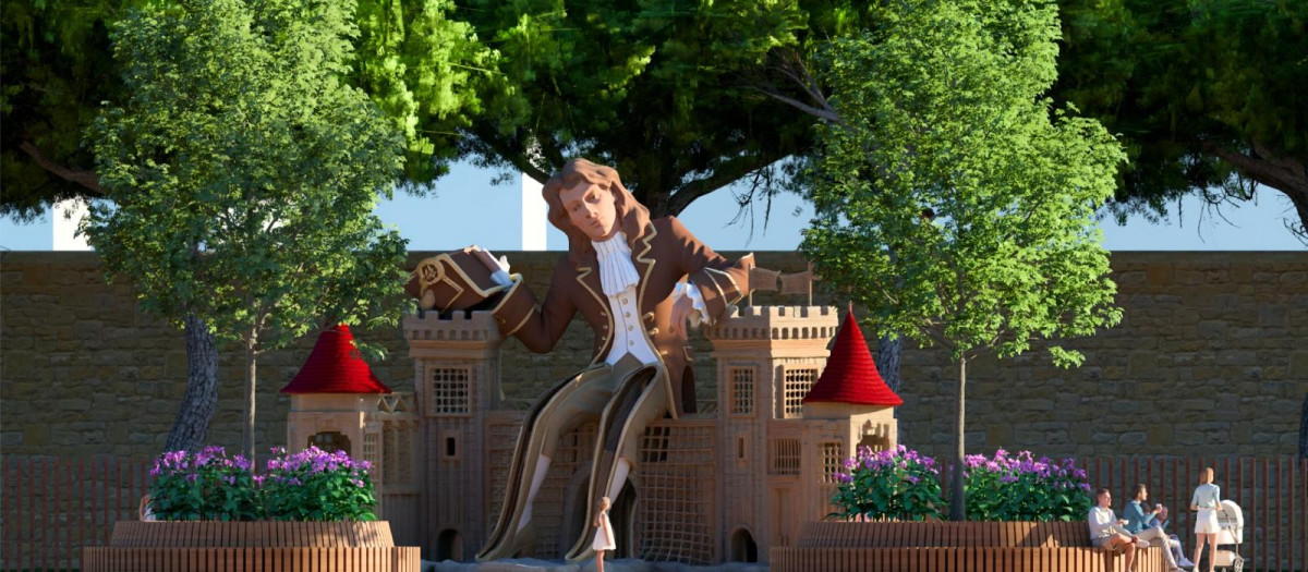 Imagen virtual del futuro parque Gulliver de Valencia.