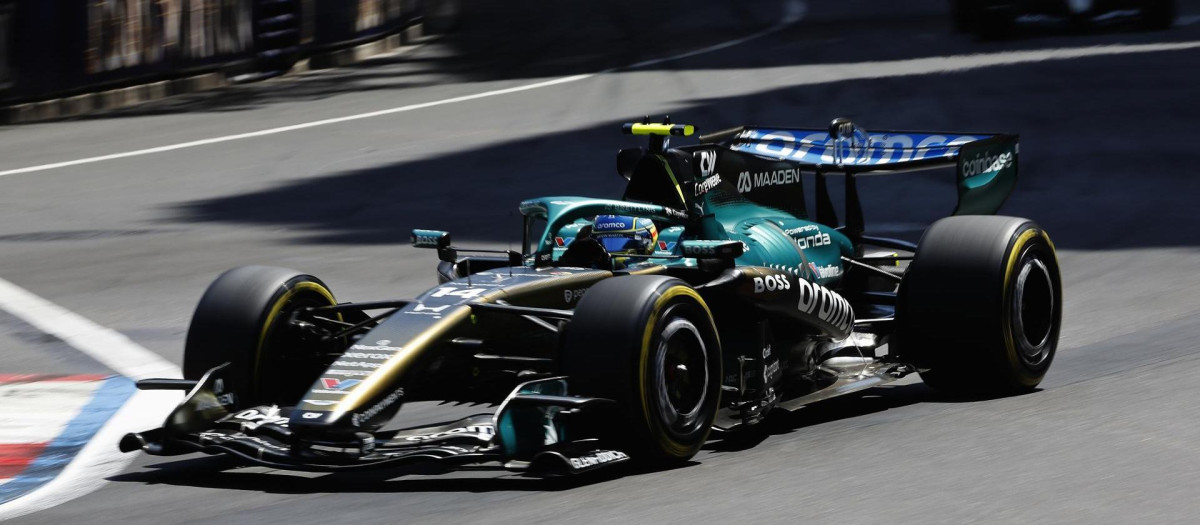 Fernando Alonso en el GP de Mónaco