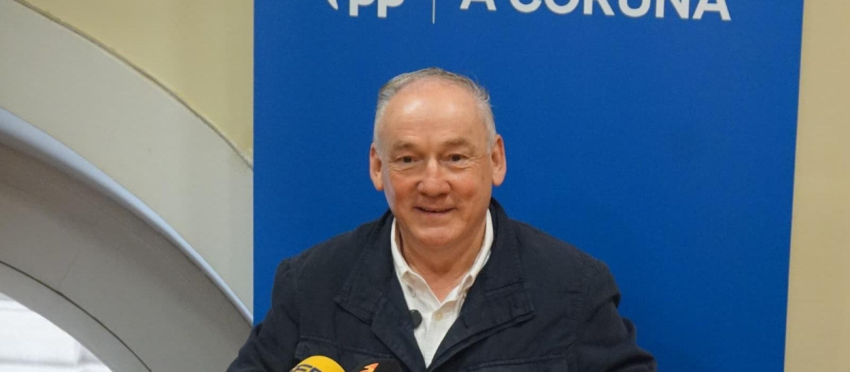 El portavoz municipal del Partido Popular en el Ayuntamiento de La Coruña, Miguel Lorenzo