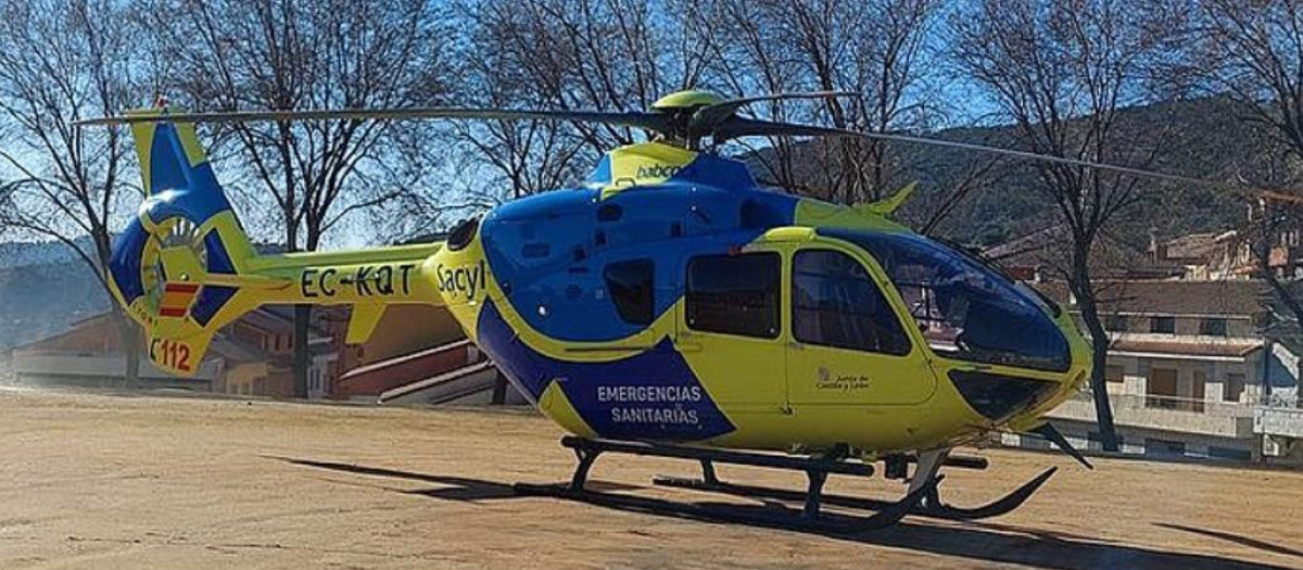 Helicóptero medicalizado de Sacyl