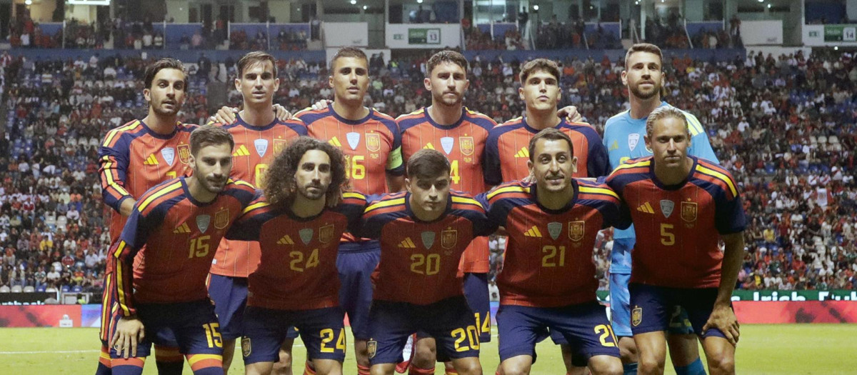 España jugó ante Perú el amistoso previo al Mundial 2026
