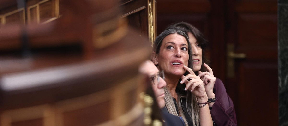 La portavoz de Junts en el Congreso, Miriam Nogueras.