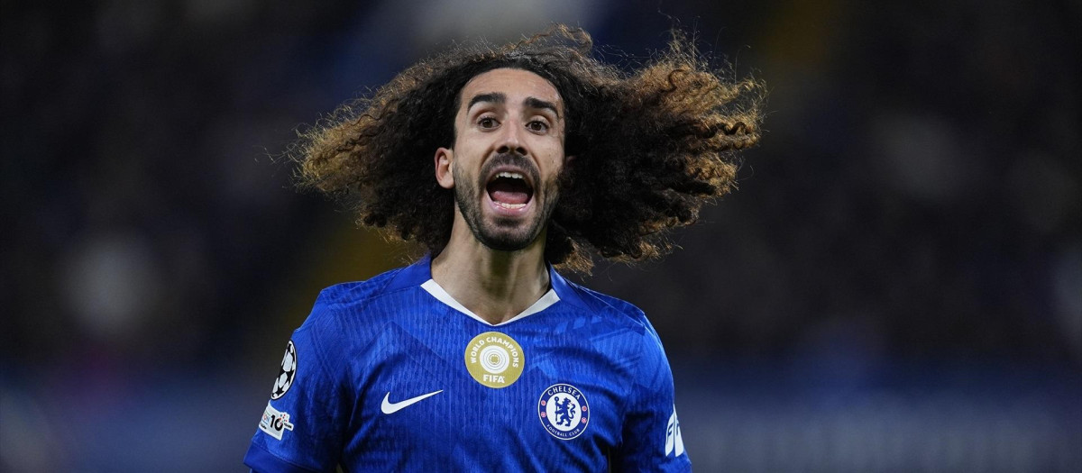 (Foto de ARCHIVO)
Marc Cucurella of Chelsea FC protests during the UEFA Champions League 2025/26 League Phase MD5 match between Chelsea FC and FC Barcelona at Stamford Bridge on November 25, 2025, in London, England.

Dennis Agyeman / AFP7 / Europa Press
25/11/2025 ONLY FOR USE IN SPAIN