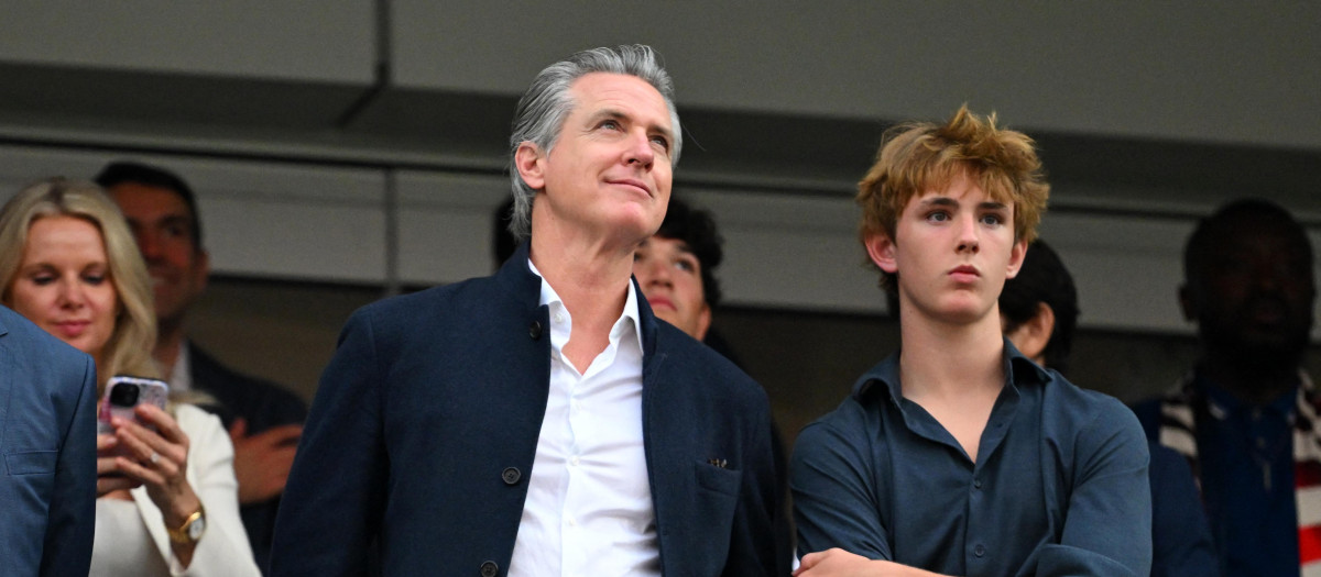 El gobernador de California, Gavin Newsom