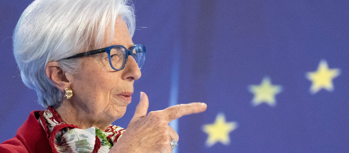 Christine Lagarde, presidenta del Banco Central Europeo (BCE)