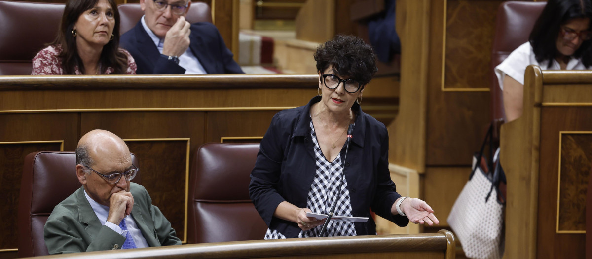 La portavoz del PNV en el Congreso, Maribel Vaquero