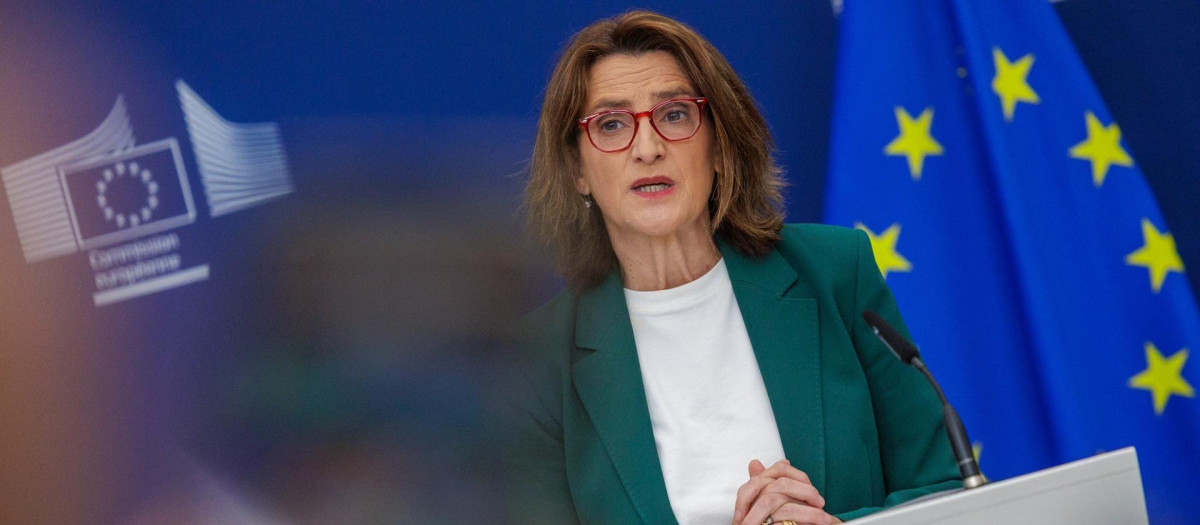 La vicepresidenta de la Comisión, Teresa Ribera, en el Foro Europeo