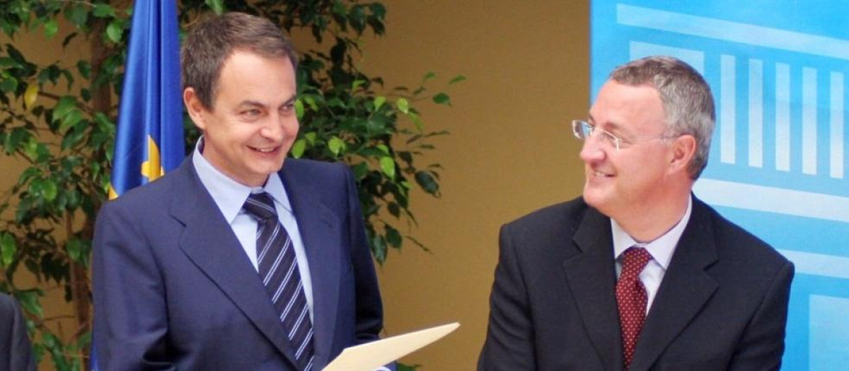 El exministro socialista Jesús Caldera, que lideró la cartera de Trabajo y Asuntos Sociales durante la primera legislatura de José Luis Rodríguez Zapatero