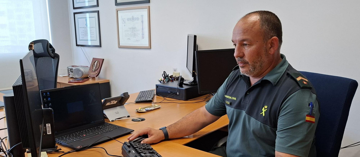 Javier Maqueira, Jefe de la patrulla Fiscal de la Comandancia de Pontevedra