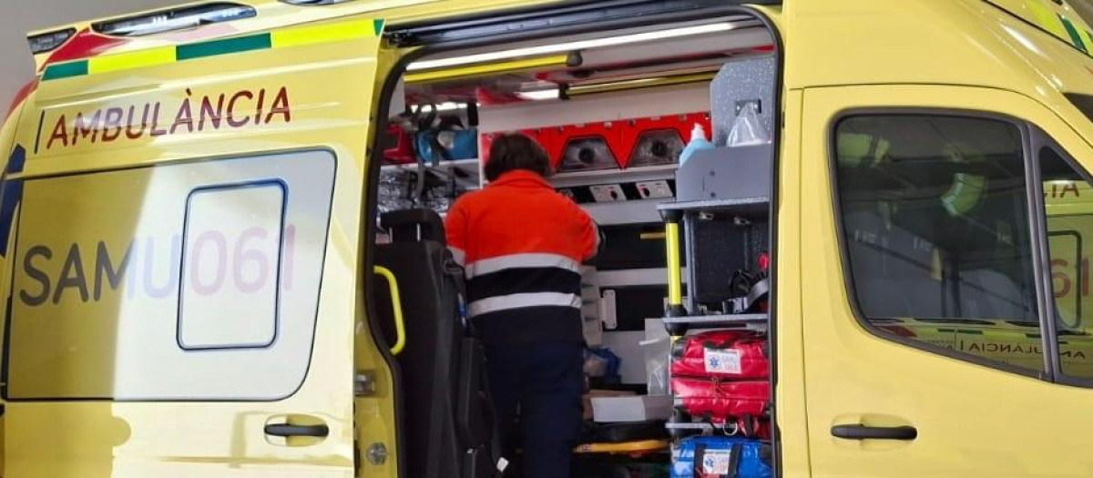 Una ambulancia del 061 de Baleares