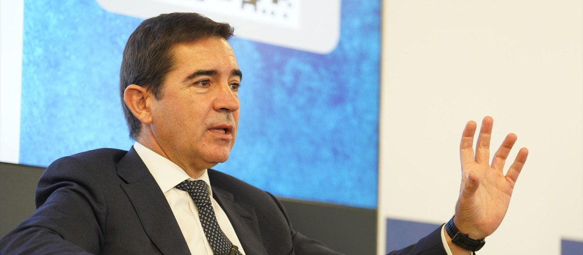 El presidente de BBVA, Carlos Torres.