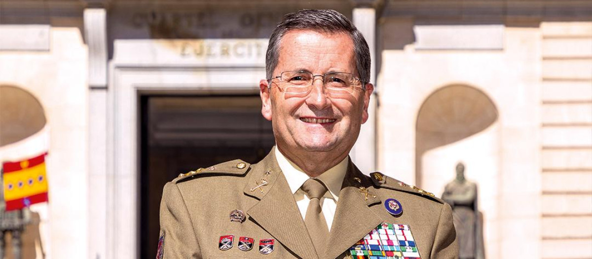 El Jefe de Estado Mayor de Ejército (JEME), Amador Enseñat y Berea