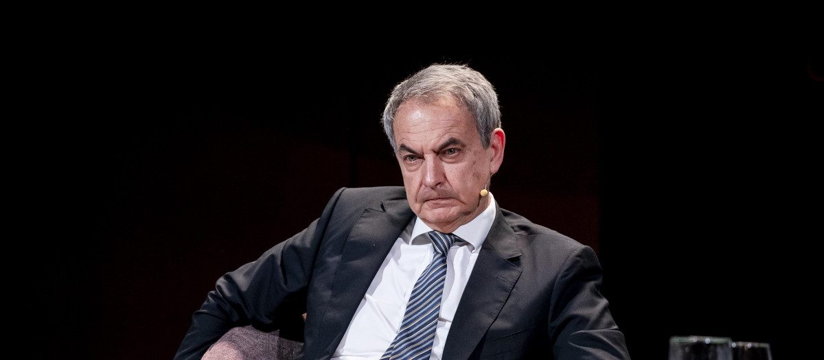 El expresidente del Gobierno, José Luis Rodríguez Zapatero