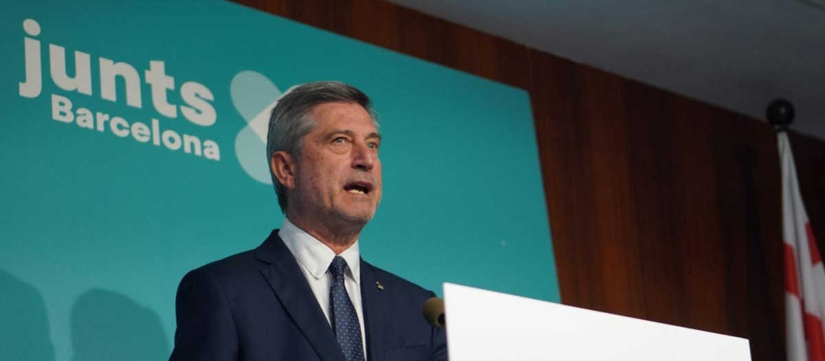 El flamante candidato de Junts en Barcelona, Jordi Martí
