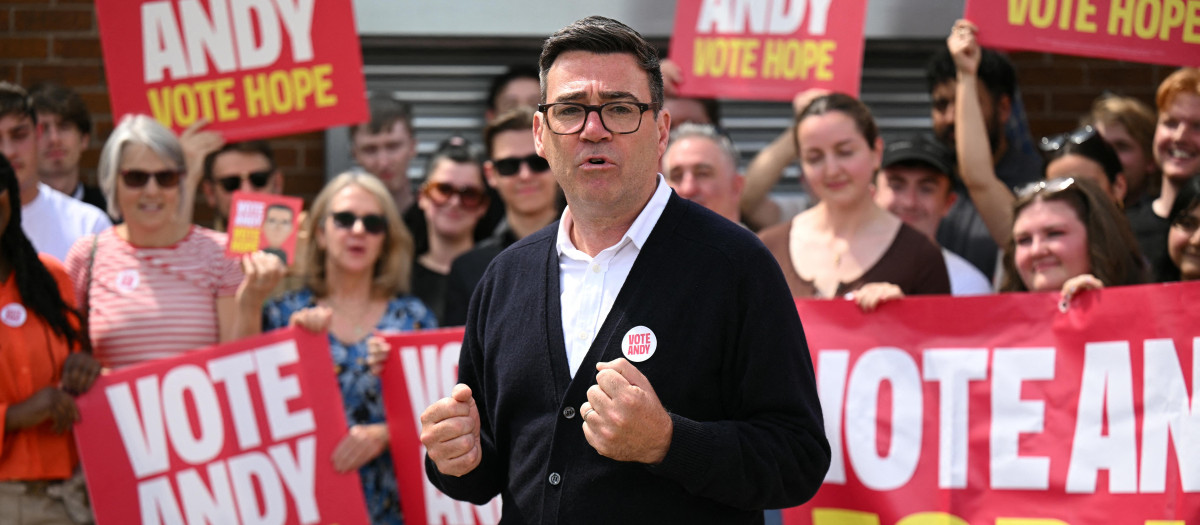 Andy Burnham, diputado laborista y exalcalde de Manchester