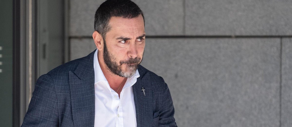 El empresario Víctor de Aldama a su salida de la Audiencia Nacional,