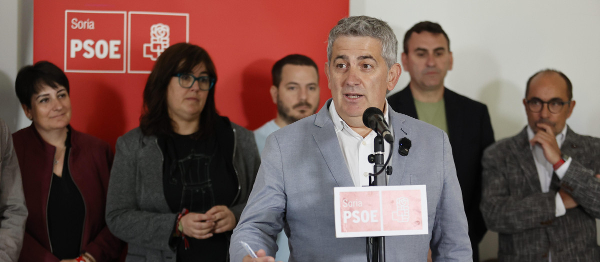 El alcalde de Soria, el socialista Javier Antón