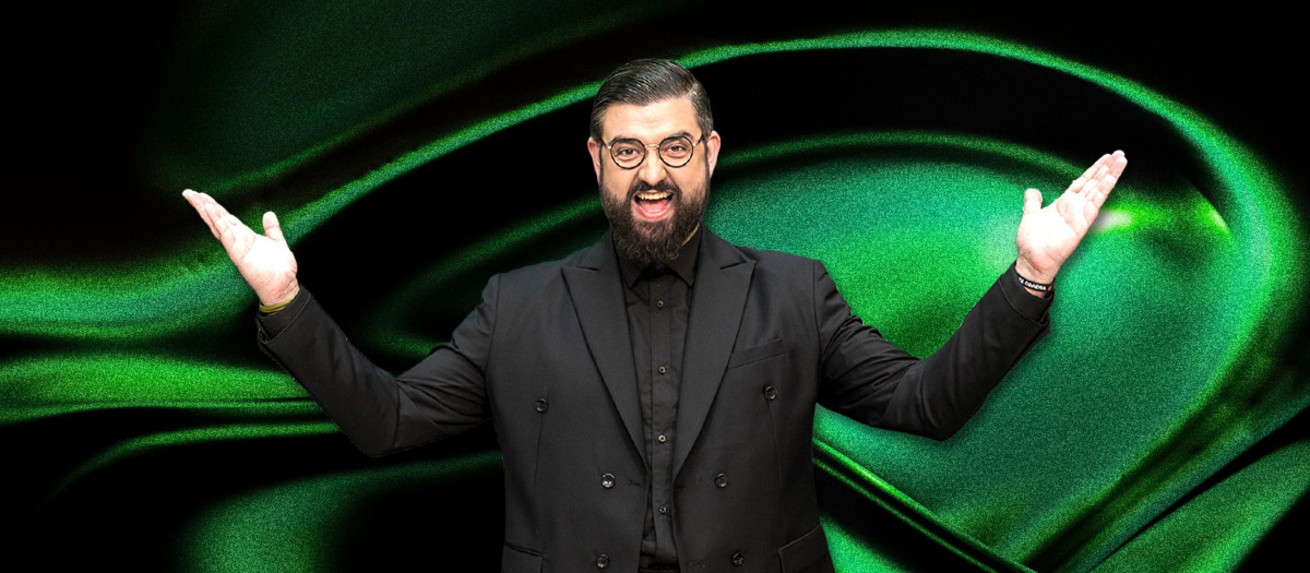 Manu Sánchez, presentador de El perro andaluz