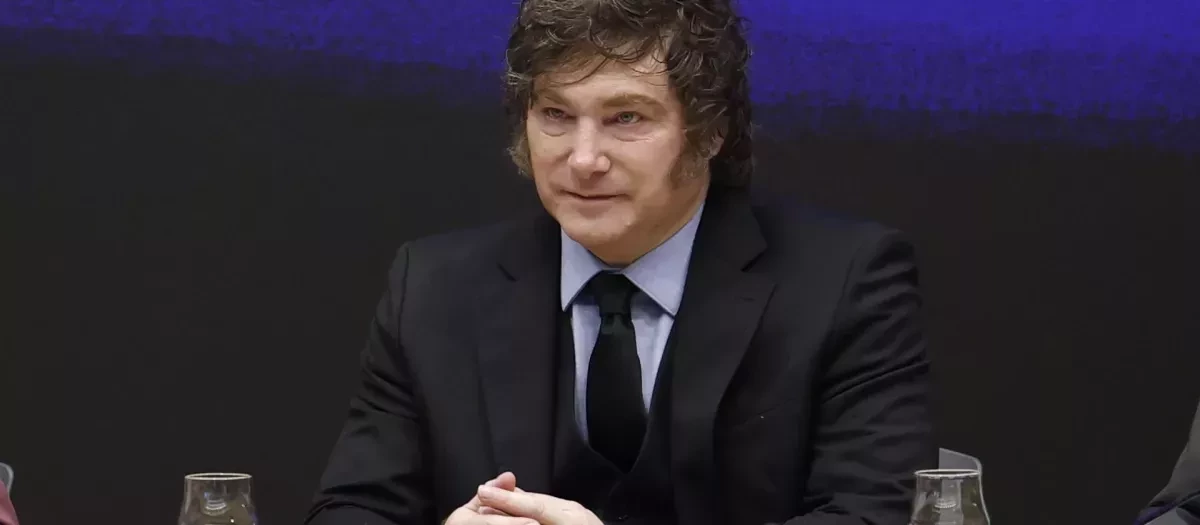 El presidente de Argentina, Javier Milei