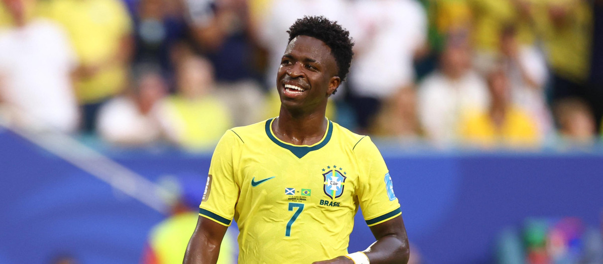 Vinicius Jr. es el gran líder de la selección brasileñá