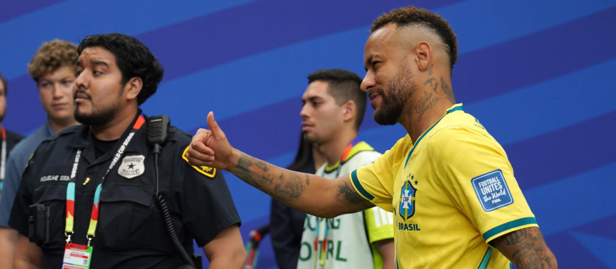 Neymar tras la victoria de Brasil frente a Japón