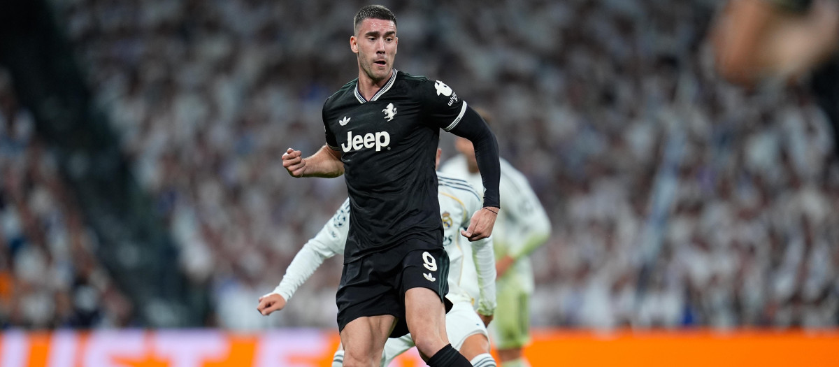 Dusan Vlahovic disputando un partido de Champions League con la Juventus

Dennis Agyeman / AFP7 / Europa Press
22/10/2025 ONLY FOR USE IN SPAIN