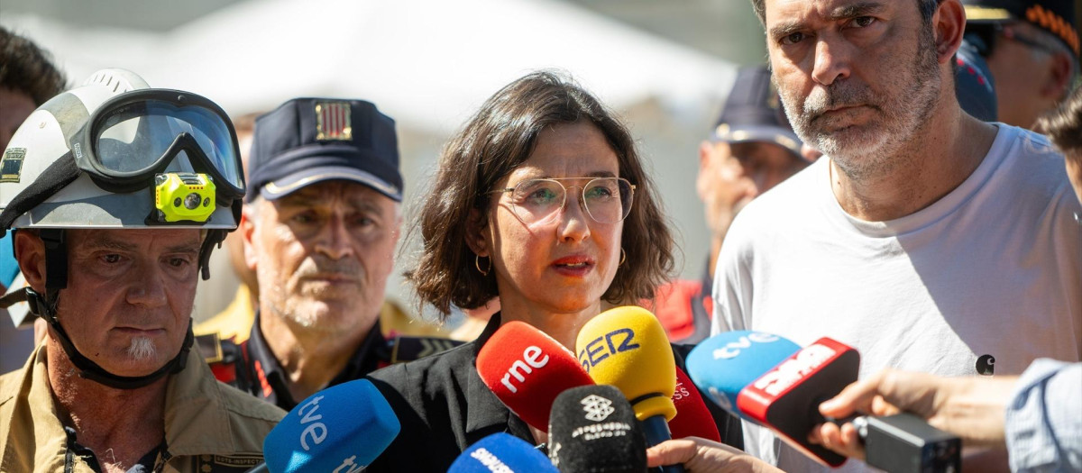 La consejera de Interior de la Generalitat de Cataluña, Núria Parlon, hace unos días