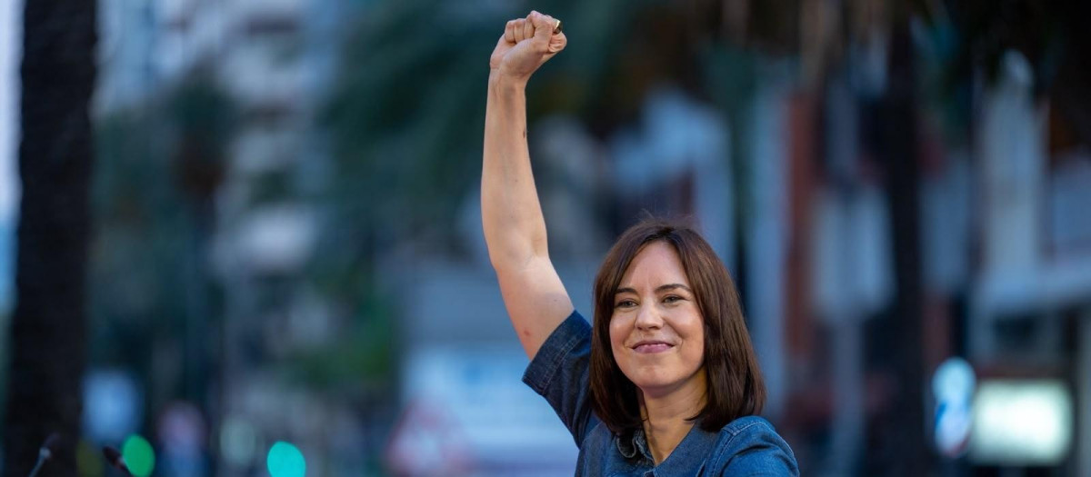 Imagen de Diana Morant tomada este miércoles en Gandía