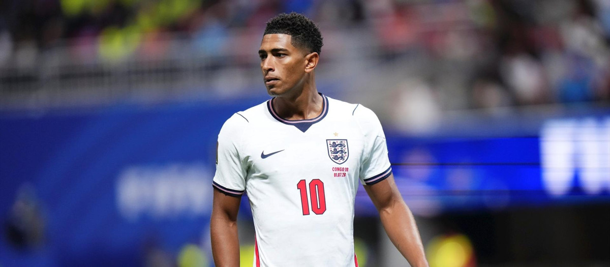 Jude Bellingham of England looks on during the FIFA World Cup 2026 Round Of 32 match between England and Congo DR at Atlanta Stadium on July 1, 2026 in Atlanta, United States.

Jose Breton / AFP7 / Europa Press
01/7/2026 ONLY FOR USE IN SPAIN