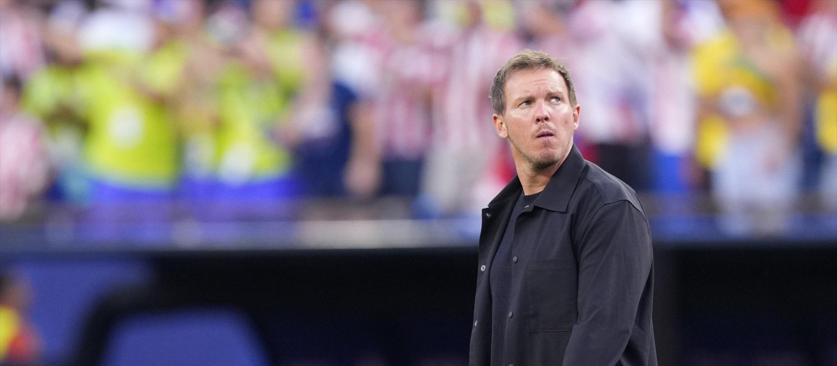 (Foto de ARCHIVO)
Julian Nagelsmann, head coach of Germany, looks on during the FIFA World Cup 2026 Round Of 32 match between Germany and Paraguay at Boston Stadium on June 29, 2026 in Foxborough, Massachusetts.

Jose Breton / AFP7 / Europa Press
29/6/2026 ONLY FOR USE IN SPAIN