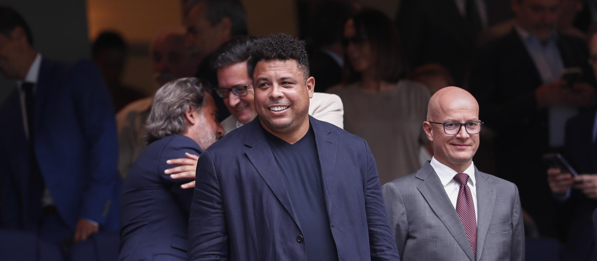 Ronaldo Nazario, exfutbolista brasileño