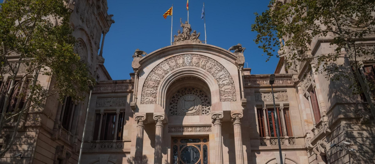 Fachada del Tribunal Superior de Justicia de Cataluña (TSJC)