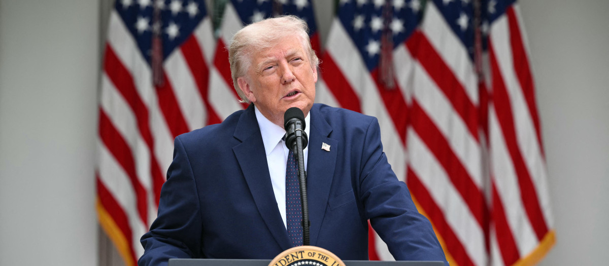 Donald Trump en una imagen de archivo