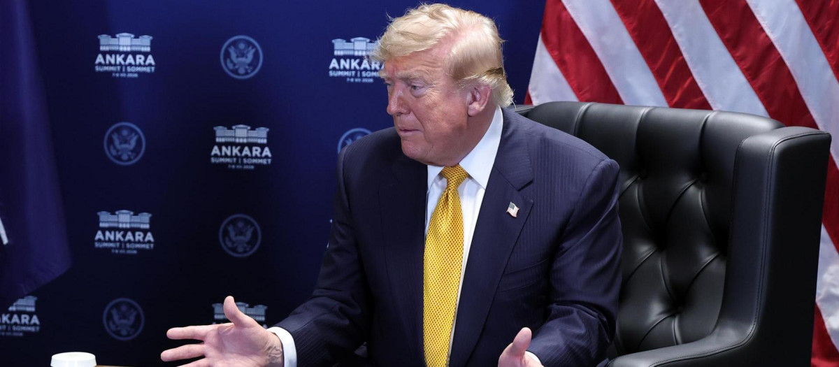 Donald Trump en la cumbre de la OTAN en Ankara