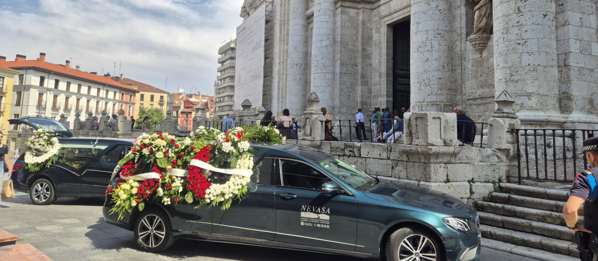 Funeral de la familia Sanz Garijo en la catedral de Valladolid