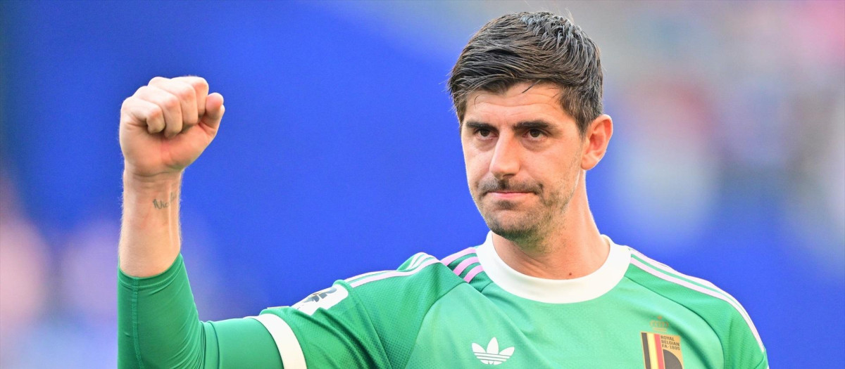 (Foto de ARCHIVO)
06 July 2026, US, Seattle: Belgium's goalkeeper Thibaut Courtois celebrates after the 2026 FIFA World Cup round of 16 match between the United States and Belgium at Lumen Field Photo: Dirk Waem/Belga/dpa

06/7/2026 ONLY FOR USE IN SPAIN
