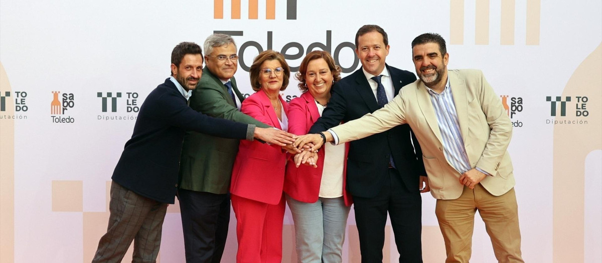 Presentación del Festival Sabor Toledo.

REMITIDA / HANDOUT por DIPUTACIÓN
Fotografía remitida a medios de comunicación exclusivamente para ilustrar la noticia a la que hace referencia la imagen, y citando la procedencia de la imagen en la firma
09/7/2026