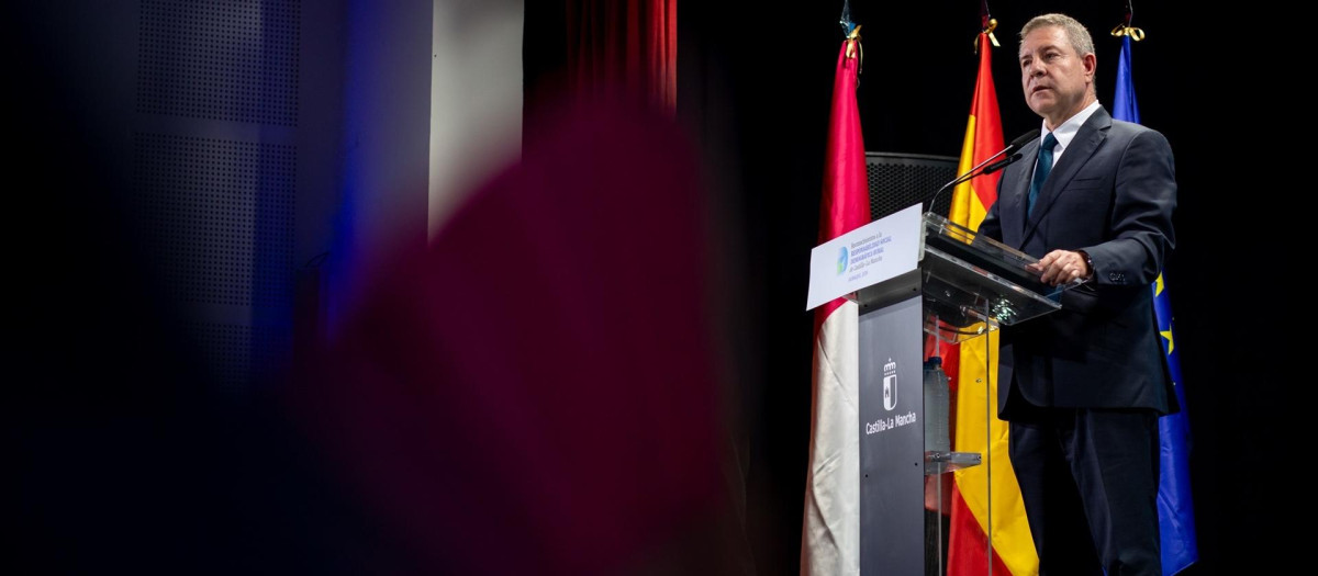 El presidente de Castilla-La Mancha, Emiliano García-Page