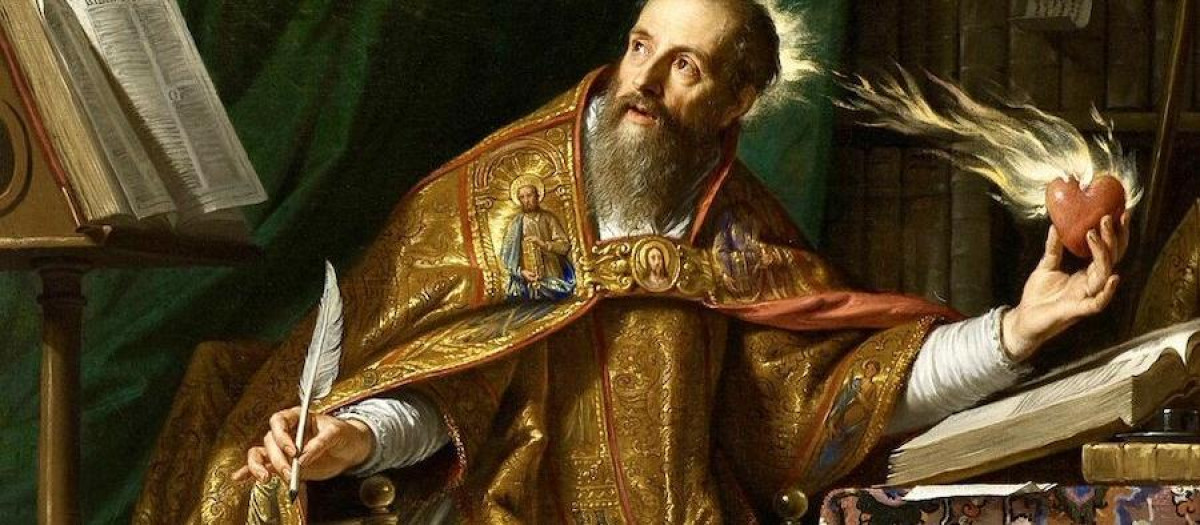 San Agustín, autor de 'La ciudad de Dios'