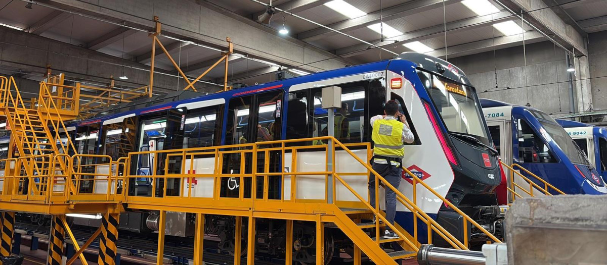 Nuevo tren automático de Metro de Madrid