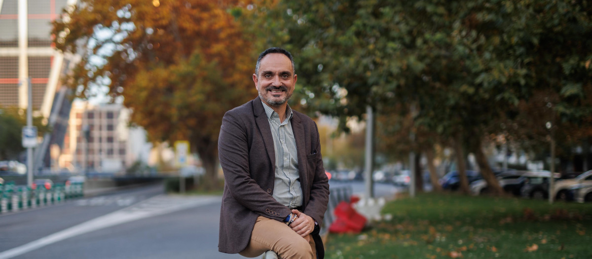 El alcalde de Móstoles, Manuel Bautista