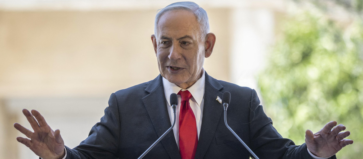El primer ministro israelí, Benjamin Netanyahu