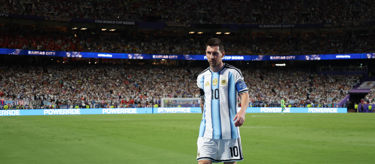 Leo Messi, durante el Argentina - Suiza de cuartos de final del Mundial 2026